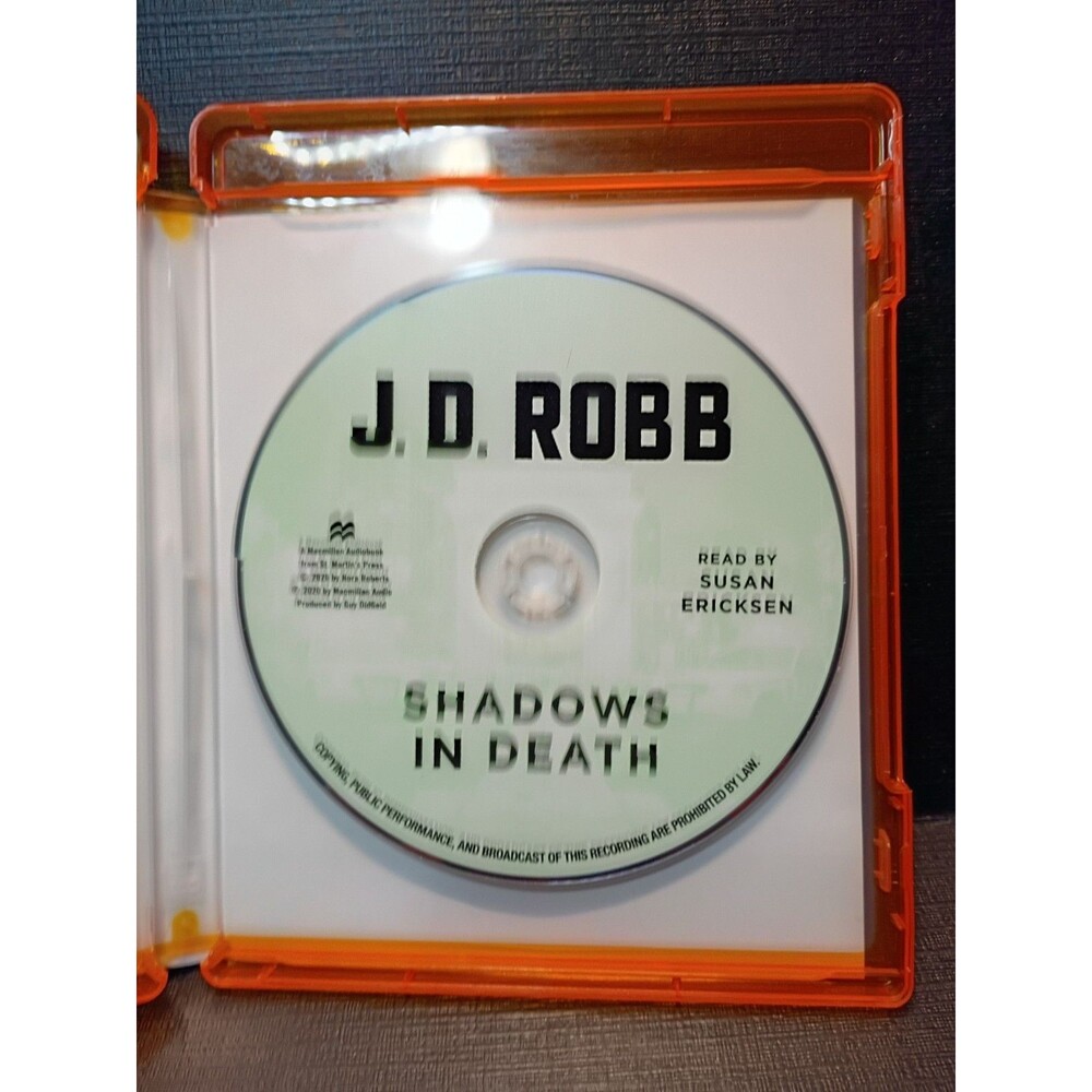 Indulgence In Death J.D. Robb Mp3 CD Audiobook Unabridged Nora Roberts Audio - Picture 3 of 3
